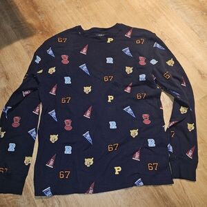 Polo by Ralph Lauren Navy Graphic Shirt